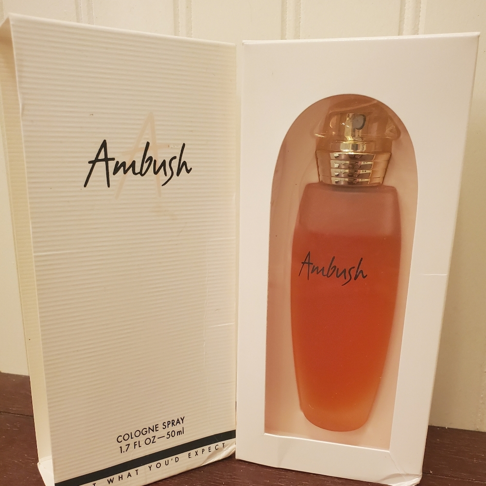 Ambush cologne spray 1.7 Oz by Dana hard to find.